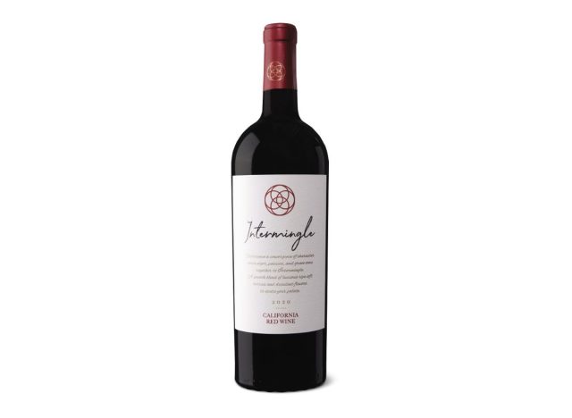 Aldi Intermingle Red Blend bottle