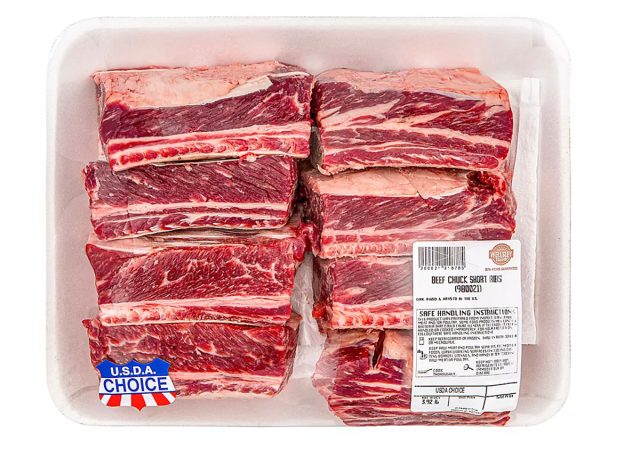 Short ribs at BJ's Wholesale