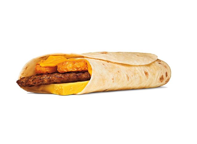 Burger King breakfast wrap