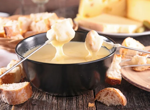 Cheese fondue