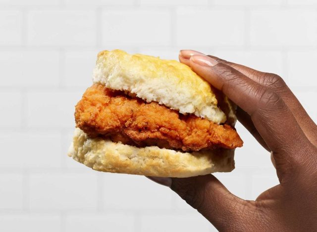 Chick-fil-A Spicy Chicken Biscuit