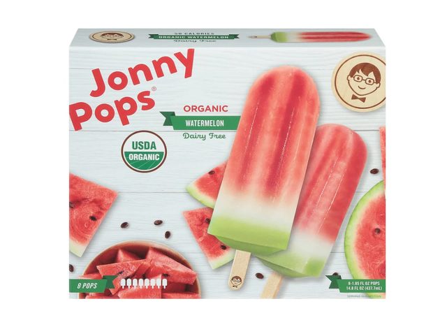 Jonny Pops Organic Watermelon Pops