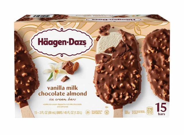 Haagen Dazs Vanilla Almond Bars