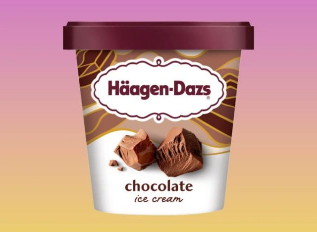 Häagen-Dazs chocolate ice cream