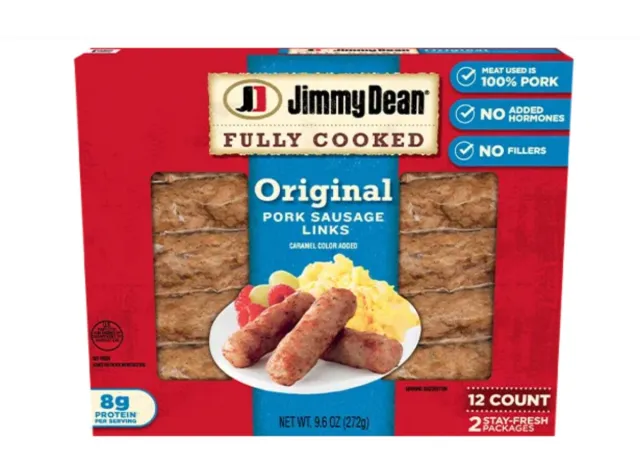 Jimmy Dean's Fully Cooked Maple Pork Sausage Links