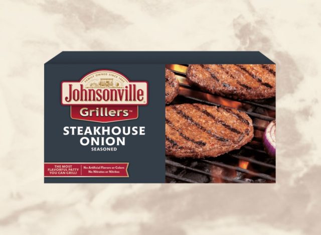 Johnsonville Grillers Steakhouse Onion Seasoned Patties