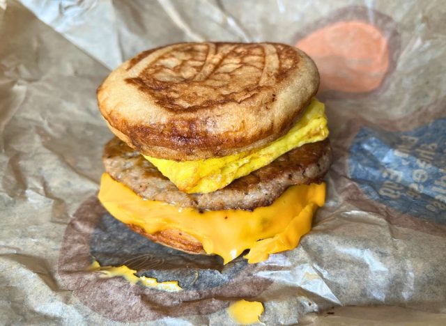 McDonalds sausage mcgriddle