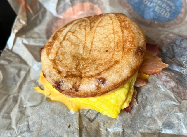 Mcdonalds bacon mcgriddle