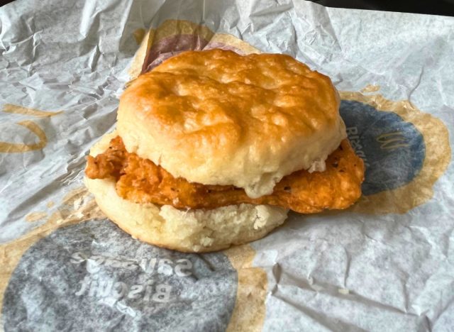 Mcdonalds chicken biscuit