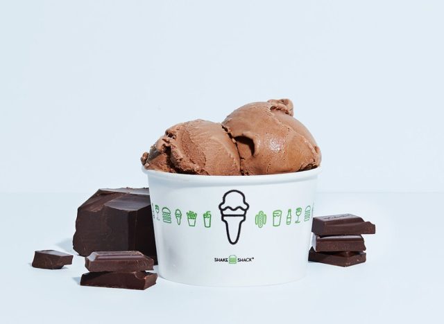 Shake Shack chocolate custard