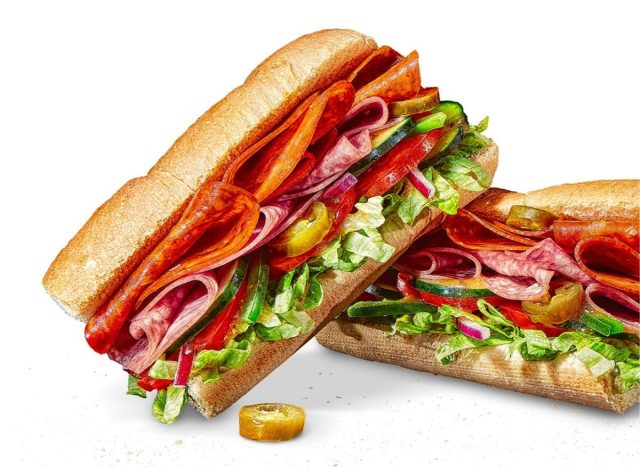 Subway spicy italian