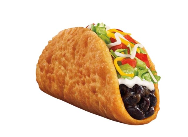 Taco bell black bean chalupa