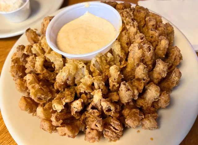 Texas Roadhouse cactus blossom appetizer