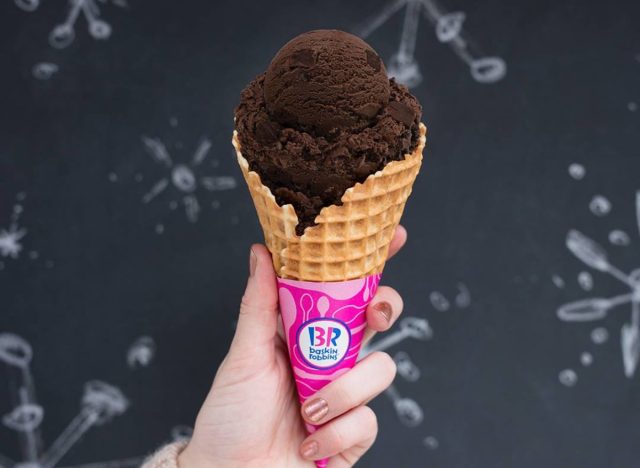 baskin robbins chocolate ice cream