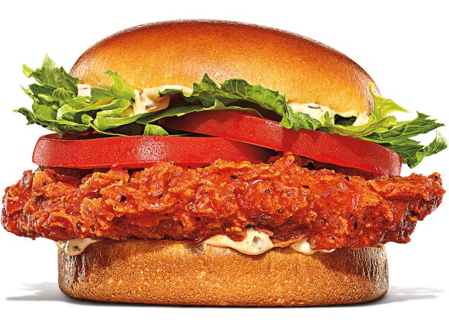 Burger King Spicy BK Royal Crispy Chicken