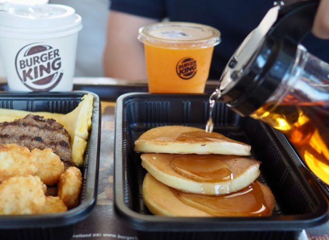 burger king breakfast pancakes