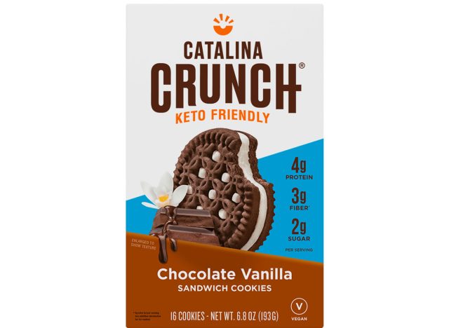 catalina crunch chocolate vanilla keto cookies