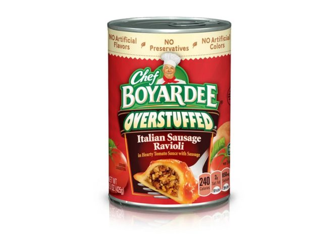 chef boyardee italian sausage ravioli