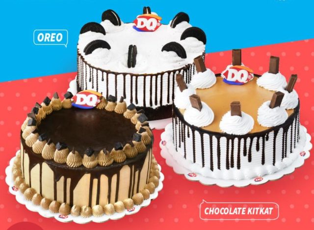 dairy queen ice cream cakes