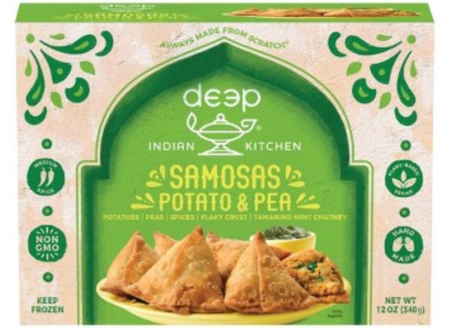 deep indian kitchen potato pea samosas