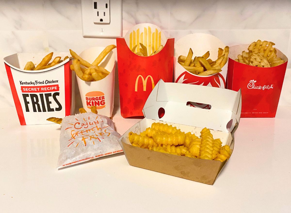 Fast food fries