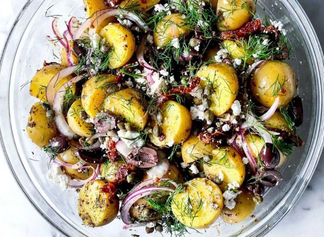 greek potato salad