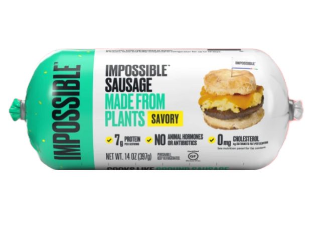 Impossible ground savory sausage