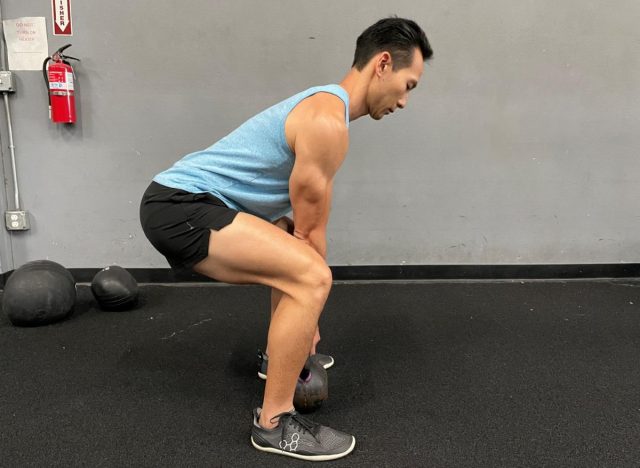 kettlebell marklyft