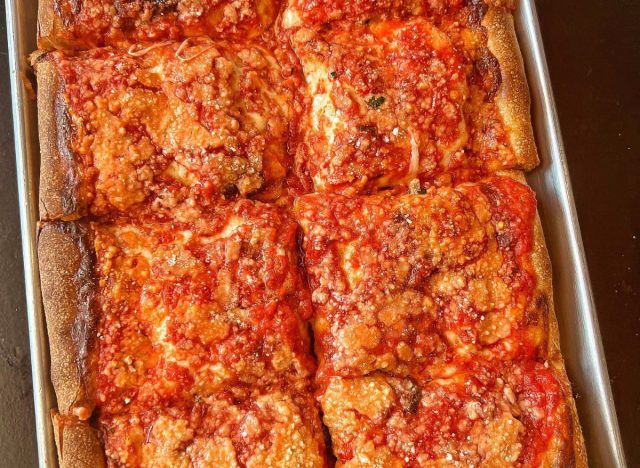 marinara pizza red sicilian stuffed crust pizza