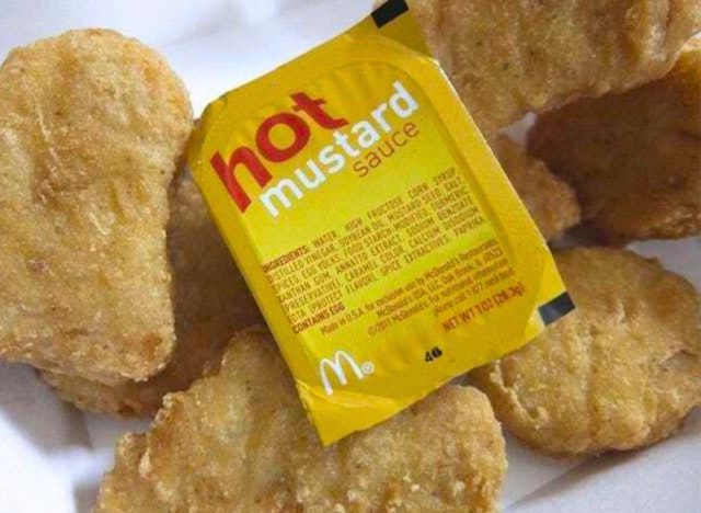 mcdonalds hot mustard sauce