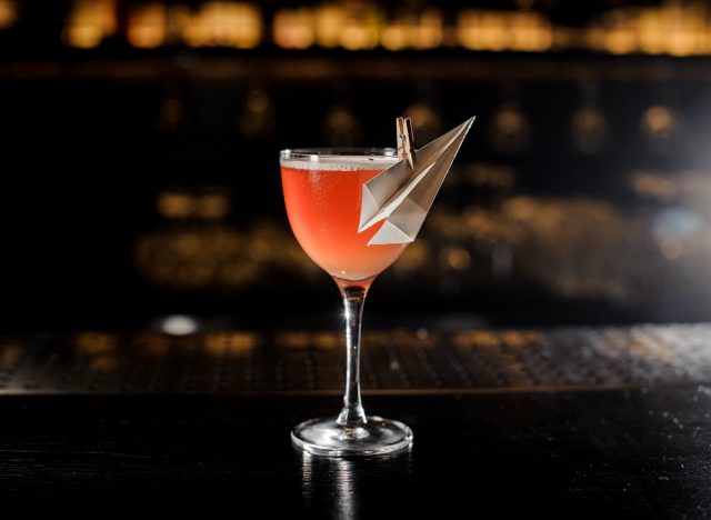 paper plane cocktail