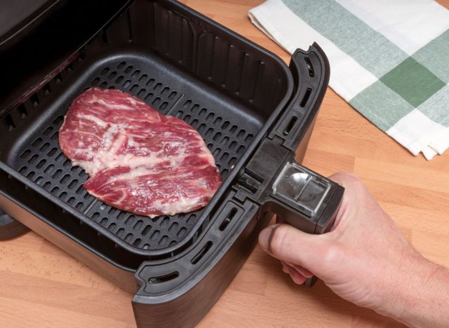 raw steak air fryer