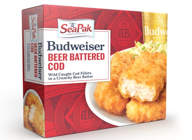 seapak budweiser beer battered cod