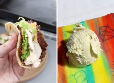 smashburger tacos and fruit roll-up ice cream trend