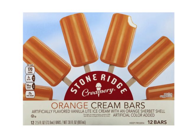 Stoneridge creamsicle bars