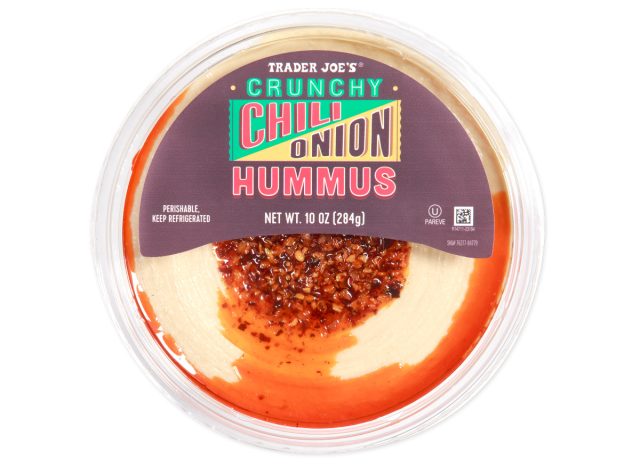 trader joe's crunchy chili onion hummus