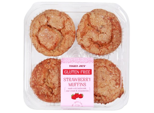 trader joe's gluten-free strawberry muffins