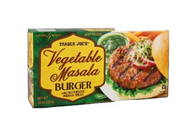 Trader Joe's masala burger