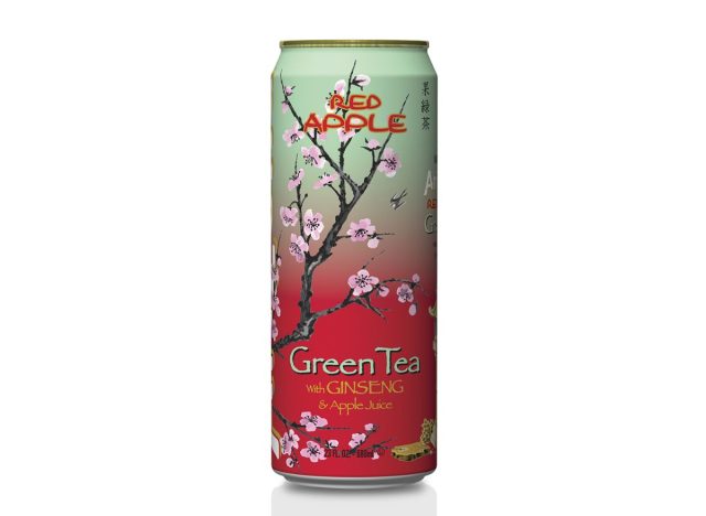 AriZona green tea red apple