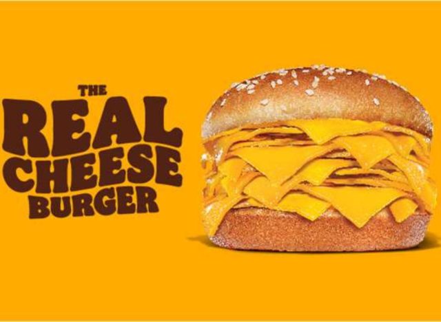 Burger King Super Cheeseburger