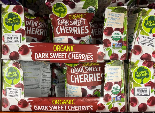 Happy Village Organic Dark Sweet Cherries