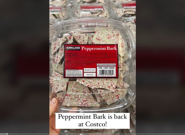 Costco Peppermint Bark