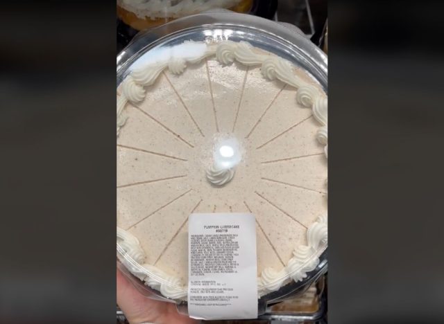 Costco Pumpkin Cheesecake