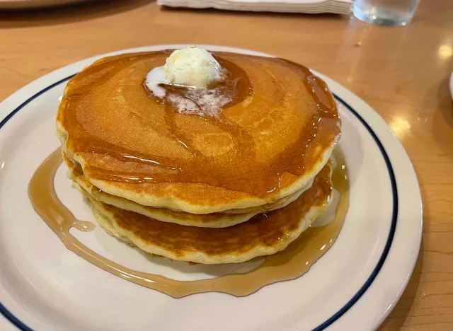 Buttermilk pancakes at IHOP