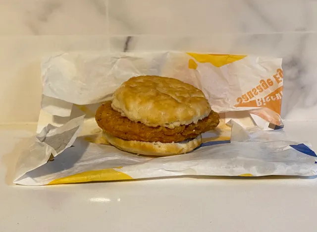 McDonald's Chicken Biscuit