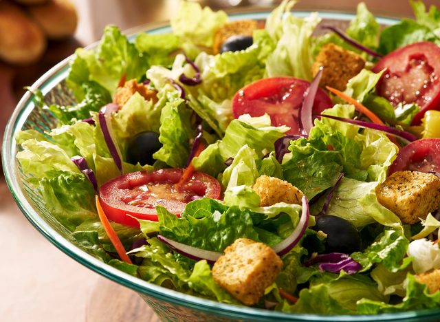 Salad at Olive Garden