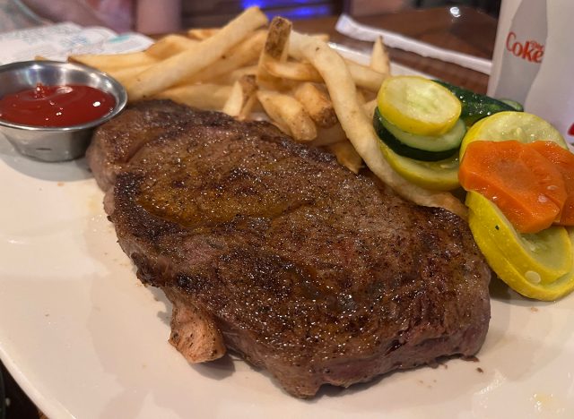 Ribeye at Outback Steakhouse