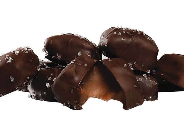 Sanders Dark Chocolate Sea Salt Caramels