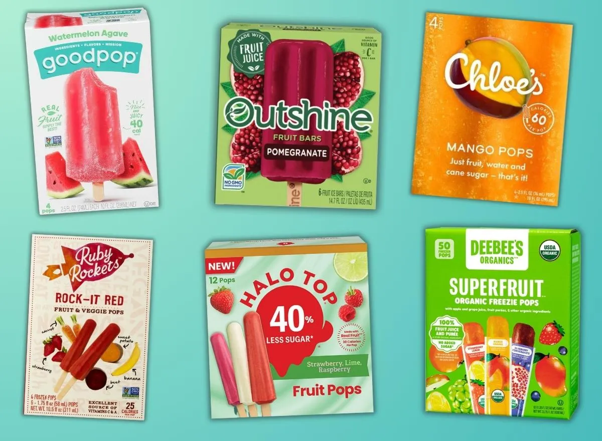 best healthy ice pops