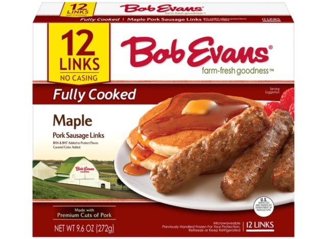 bob evans maple sausage links